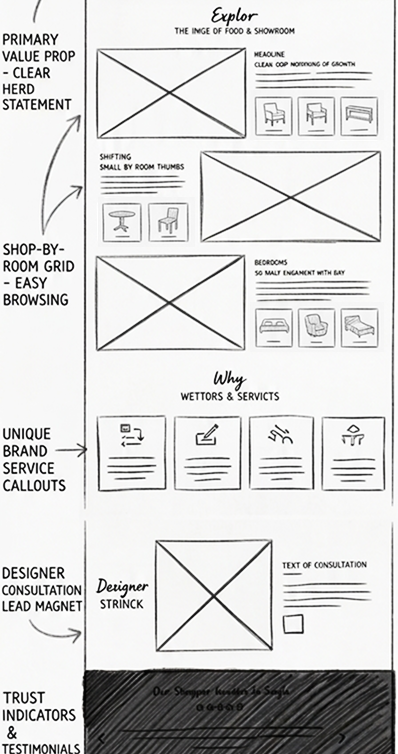 Mobile view of the redesigned Birmingham Wholesale website