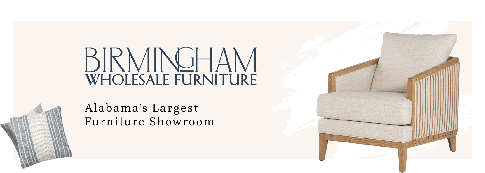 Graphic outlining the discovery and content-strategy phase of the Birmingham Wholesale redesign